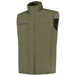 Tricorp 402709 Tech Shell Bodywarmer RE2050 Legergroen maat 3XL