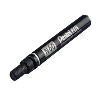 Merkstift pentel pen afgeschuind