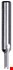 JSO-TR groeffrees HW -   4mm snijlengte 10 totale lgt 55 s8 - 24243-5-04010