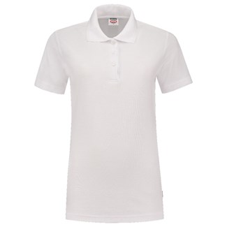 Tricorp Casual 201006 Dames fitted poloshirt Wit maat L
