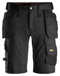 Snickers Workwear 6141 Korte broek met holsterzakken zwart - maat 60