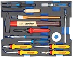 GEDORE assortiment elektricien - 2/2 CT - L-BOXX 136 - 15delig