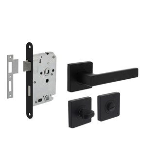 Intersteel Deurbeslag set - Slot met Deurkruk Hera op Rozet