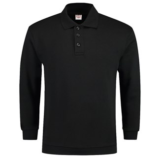 Tricorp polosweater boord - Casual - 301005 - zwart - maat 3XL