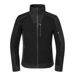 HAVEP knitfleece vest Revolve 10095 zwart/charcoal maat L
