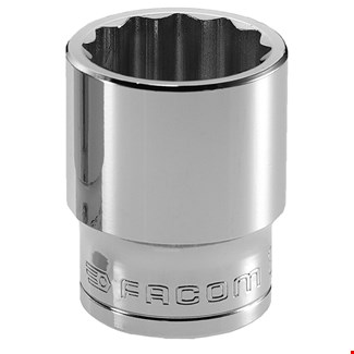Facom handdop - 36 mm - 12-kant - 19/32 x ½ inch - S.19/32
