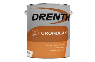 Drenth Grondlak zwart RAL9005 - 1 Liter