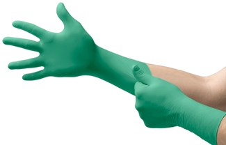 Ansell TouchNTuff 92-605 Nitril wegwerphandschoenen (100x) groen latex/poedervrij - maat XL  