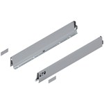 Blum ladezijkant set R+L voor TANDEMBOX Antaro  Hoogte M, incl. afdekkappen  NL: 650 mm  Kleur: Grijs