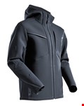MASCOT Customized Softshell jas capuchon - 22086-662 - donkermarine - maat S