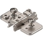 blum Exc. H-regelb.kruisplaat dubbelaanslag*staal*EXPANDO*3 mm verdikt Kleur: vernikkeld