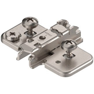 blum Exc. H-regelb.kruisplaat dubbelaanslag*staal*EXPANDO*3 mm verdikt Kleur: vernikkeld