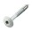 Hoenderdaal crèmewitte hpl schroef - RVS-A2 - TX-20 - 4.8x38mm