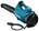 Makita accu bladblazer - UB001CX2 - 36V - connector type - incl. NLBPDC1200A02
