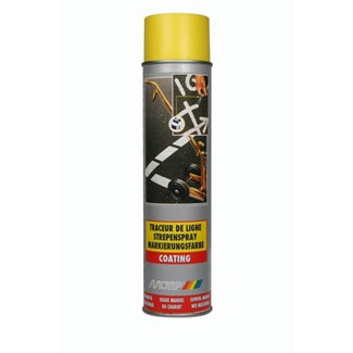 Motip markeer strepenspray Geel 000223- 600ml