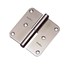 Argenta paumelle - 89/89A - 89x89x2,5 mm - DIN-Rs - draairichting 2 - RVS