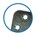 BSW Portus extra sterk veiligheidsscharnier VV 090-7/100 x 110 mm - 200 kg - verzinkt GV