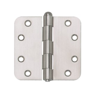 BSW scharnier - 76x76 mm - afgerond - gegalvaniseerd ongemonteerd