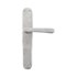 Dauby deurkruk op schild - Pure PHL"L+L" / P40 - mat wit brons - blind