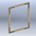 Gebr. Bodegraven raamhoek recht - 80x80mm - galfan