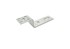 Gebr. Bodegraven vloerkozijnstrip type 60 - 75x170mm - 60x8mm - EV verzinkt