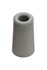 DX deurbuffer conisch - rubber - hoogte 48 mm - grijs