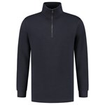Tricorp sweater ritskraag - Casual - 301010 - marine blauw - maat L