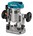 Makita accu boven- en kantenfrees - DRT50ZJX2 - 18V - excl. accu en lader - in Mbox met accessoires