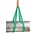REMA  rondstrop - polyester - 2 m - 2000 kg - s5-pe - groen - 1303005