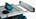 Makita tafelzaag - 2704NX1 - 230 V - 260 mm - met onderstel - in doos