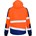 Opsial Softshell jas oranje-marineblauw High-Visibility - maat XXL