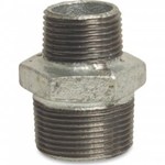 Zeskant Verloopnippel - Fig.245 - Staal verzinkt - buiten/buiten - 1.1/4" x 1/2"