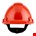 3M™ veiligheidshelm geventileerd met Uvicator™ - ratelverstelling - rood - G3000NUV-RD