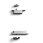 FritsJurgens Taatsdeurset System Fx 70 mm Klasse A rond - RVS