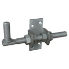 Gebr. Bodegraven verstelbare plaatduim - M16 - 120mm - Ø16x45mm - verzinkt - 49440.B001+barcode
