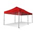 Grizzly werktent - GO-WORK - 3x6 m - stalen frame - rood