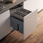 Menage confort afvaleenheid f=450mm 2x29l h506xd463mm