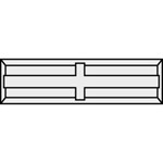 JSO-TR mini-keermessen [10x] HW - 30x5.5x1.1mm - 72013-6-30055