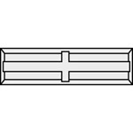 JSO-TR mini-keermessen [10x] HW - 30x5.5x1.1mm - 72013-6-30055