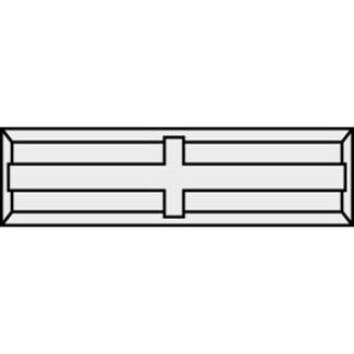 JSO-TR mini-keermessen [10x] HW - 30x5.5x1.1mm - 72013-6-30055
