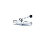 Kogelstraalpijp messing verchroomd - 3/4 inch