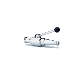 Kogelstraalpijp messing verchroomd - 3/4 inch