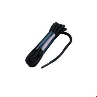 Bata veters rond - zwart/bruin - 120 cm 