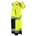 Tricorp softshell jack - Bi-color - Safety - 403007 - fluor geel/marine blauw - maat XL