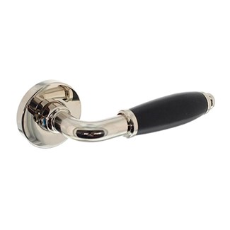 Intersteel deurkruk met rozet - Courgette - verdekt - nikkel