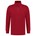Tricorp sweater ritskraag - Casual - 301010 - rood - maat XXL