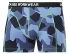Snickers Stretch Shorts - 9436 - Camo Blauw - 2-pack