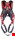 Camp harnasvest gevoerd - rug/borst - Swifty vest - 2168