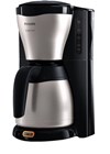 Philips koffiezetapparaat - Café Gaia - HD7546/20 - Thermos - zwart/metaal
