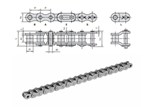 Donghua - Rollenketting - EXL - Simplex - 3/4"  - 12B-1